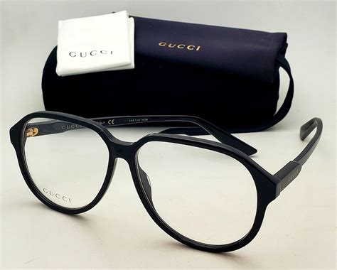 Gucci GG1036O 001 Eyeglasses in Shiny Black